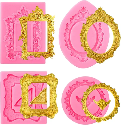 Miniatura 9 de Moldes de mariposa 4 piezas de moldes de mariposa para chocolate, mini moldes de silicona para decoración de pasteles Estilo a