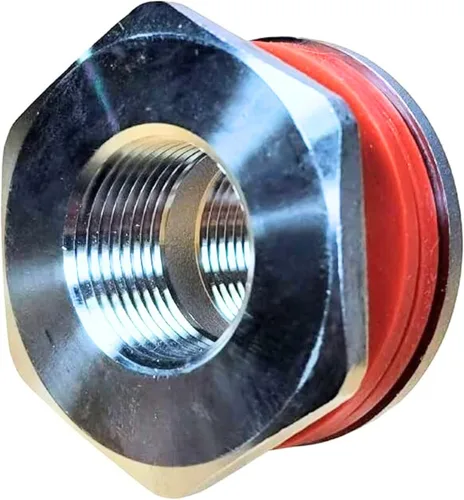 Miniatura 21 de MiniBrew Mamparo sin soldadura NPT EZ de 1/2 pulgada con juntas EPDM para elaboración casera (paquete de 3)