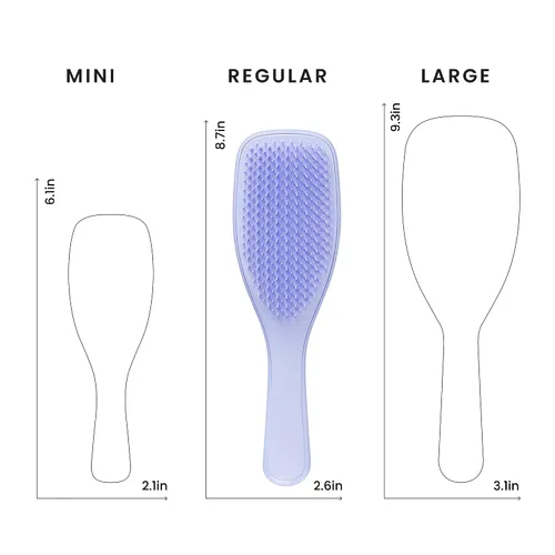 Miniatura 8 de Tangle Teezer El mejor cepillo desenredante para cabello húmedo Elimates nudos y reduce la rotura (desenredante definitivo, lavanda dulce)