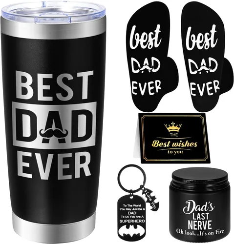 Regalos para padre, regalo para papá, regalo del día del padre, regalos de Navidad para padres, regalos del día de Acción de Gracias para papá 20 0Z