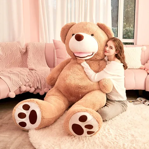 Miniatura 5 de IKASA - Peluche gigante, oso de peluche gigante Marrón