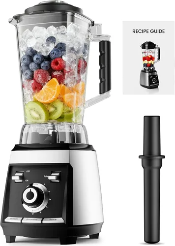 Miniatura 9 de Colarlemo 1800 WP Batidora de batidos para cocina, licuadora grande de 30,000 RPM para batidos, trituradora de hielo y fruta congelada de alta