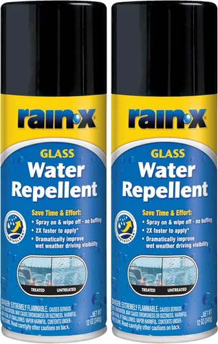 Miniatura 25 de Tratamiento de vidrio Rain-X, paquete de 1, Amarillo