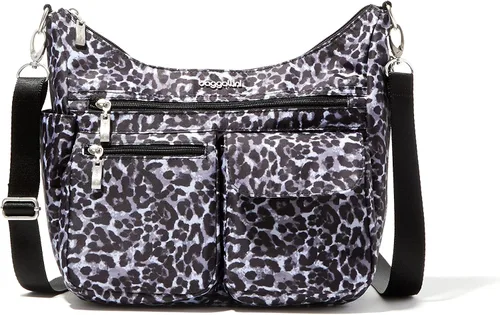 Baggallini Womens Modern Everywhere Crossbody Bag for Women 11x9x4.5" Rfid Hobo Bag