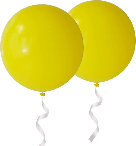 Miniatura 31 de Globos redondos gigantes de 24 pulgadas, paquete de 10 globos de látex negro para sesiones de fotos, bodas, baby shower, decoraciones de fiesta