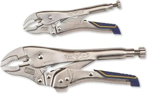 Miniatura 4 de IRWIN VISE-GRIP Paquete combinado de alicates de bloqueo, mandíbula curva, 7 pulgadas y 10 pulgadas (IRHT82590)