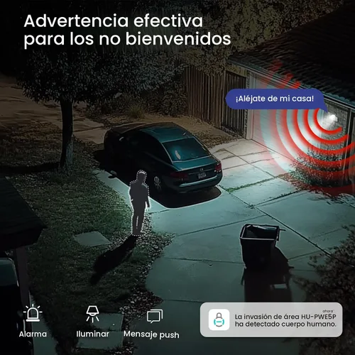 Miniatura 7 de Hugolog Cámaras de seguridad 3K 5MP para interiores y exteriores para seguridad del hogar, cámara para el hogar con visión nocturna a