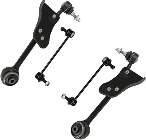Miniatura 53 de Detroit Axle - Brazos de control superiores traseros para Chrysler 300 Dodge Challenger Charger Magnum, reemplazo del conjunto de brazos de control