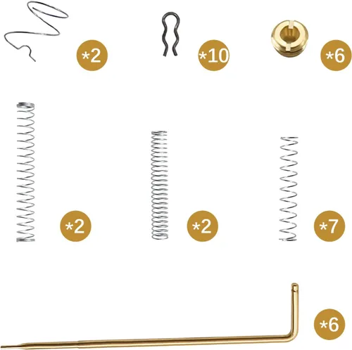 Miniatura 4 de Kit de ajuste de calibración de carburador para Edelbrock CFM 1400 1404 1405 1406 1407 1408 1409 1411 WPA 1487 Carter AFB Chorros de carburador