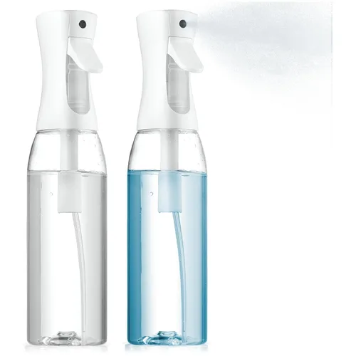 Miniatura 7 de Paquete de 2 botellas de spray continuo – Pulverizador de niebla ultrafina Botella de spray de agua para botella de spray de cabello Botellas