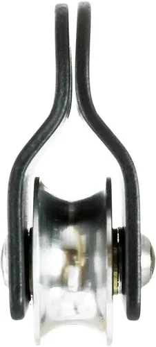 Miniatura 3 de Fusion Climb Ekat Micro Polea de oscilación lateral de aluminio, tirolesa para patio trasero, carretilla