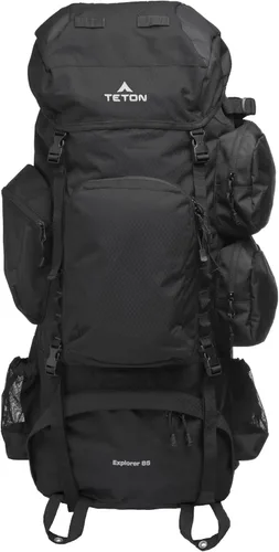 Miniatura 10 de TETON Sports Explorer - Mochila con marco interno completo, equipo de viaje ajustable para mochileros, cubierta impermeable para moscas de lluvia