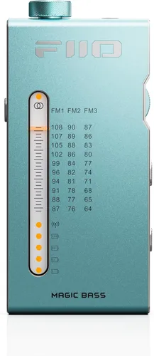 Miniatura 14 de FiiO RR11 Receptor de radio estéreo portátil HiFi FM con sintonización analógica PVR, efectos de sonido BASS+3D, 64MHz-108MHz