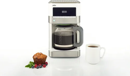 Miniatura 3 de Braun KF6050WH BrewSense - Cafetera de goteo, color blanco