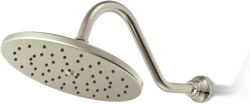 Miniatura 8 de Moen S112, cabezal de regadera fijo de 2,5 GPM, función única de lluvia en la cabeza con tecnología de inmersión, S112BN Níquel cepillado