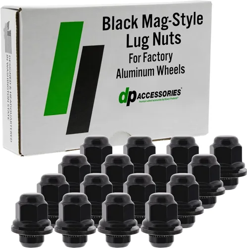 Miniatura 7 de DPAccessories Tuercas negras Reemplazo compatible para Toyota-Lexus 90084-94001, 90942-A1009, 90942-01033 Ruedas de fábrica/OEM Paquete de 4