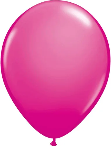 Miniatura 17 de Qualatex Globos redondos de 11.0 in, color negro ónix, paquete de 100