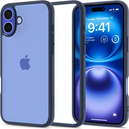 Miniatura 14 de Spigen Funda para iPhone 12 Mini, ultra híbrida, sin anillo magnético, antiamarilleo, transparente