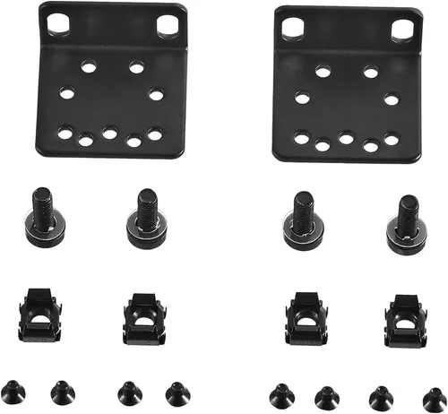 Miniatura 7 de Kit de oído para rack TP-Link de 19 pulgadas para interruptores de montaje en rack 1U Extensor de ancho de 17.3 a 19 pulgadas