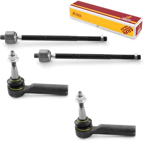 Miniatura 46 de Metrix Premium Chassis Parts - Juego de 4 barras de acoplamiento interior y exterior para Audi A3 15-16, Seat Leon 06-20 (México), 09-17 Volkswagen