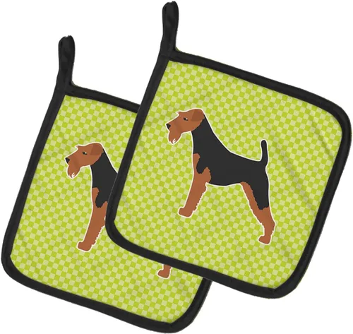 Miniatura 51 de Caroline's Treasures BB3567PTHD - Juego de soportes para ollas de cocina resistentes al calor, almohadillas calientes para cocinar, hornear, Copo