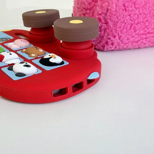Miniatura 2 de Funda de silicona suave compatible con iPhone 13 Pro Max, linda funda de dibujos animados 3D de animales de animales divertidos Kawaii para mujeres