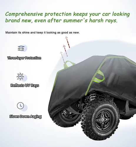 Miniatura 6 de ATV Cover for CFMOTO UFORCE 600 2020 2021 2022 2023 2024 2025, Weather-Resistant and Durable, Tear-Resistant Fabric, Helps Protect Four Wheeler from