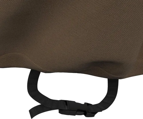 Miniatura 6 de Amazon Basics Funda de sofá de 2 plazas para exteriores, funda para muebles de patio, impermeable, anti-UV, duradera, beige/marrón