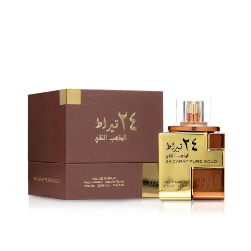 Miniatura 2 de Lattafa Eau De Parfum Spray de Oro Puro de 24 Quilates Unisex 3.4 Oz
