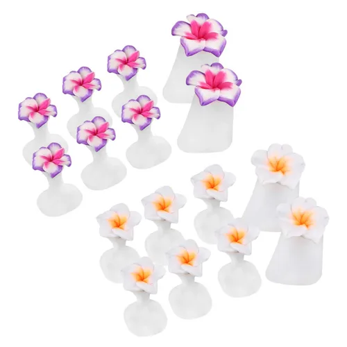 Miniatura 10 de 32 piezas de esmalte de uñas para dedos de los pies, separadores de dedos de silicona para arte de uñas, estirador de dedos, herramientas de Como se