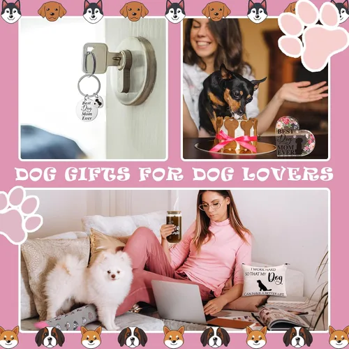 Miniatura 5 de Accesorios de escritorio con temática Croknit, tazas de café para mascotas, Como se muestra en la imagen., Perro