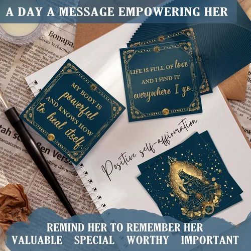 Miniatura 5 de Regalos de cumpleaños para hermanas, estatua de abrazo blanco, portavelas de abrazo con 50 tarjetas de afirmación diarias, regalo motivacional