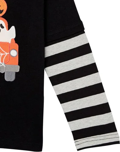 Miniatura 2 de Gymboree Camisetas de manga larga bordadas para niños y niños pequeños