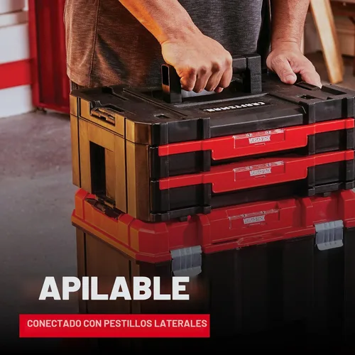 Miniatura 2 de CRAFTSMAN Caja de herramientas de plástico con cajones, organizador y almacenamiento (CMST17804)