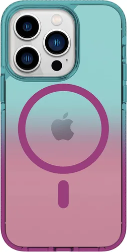 Miniatura 7 de Prodigee iPhone 14 Pro Max Safetee Flow Night + Mag Multicolor translúcido Prueba de caídas Cubierta de doble capa Compatible con carga NOCHE