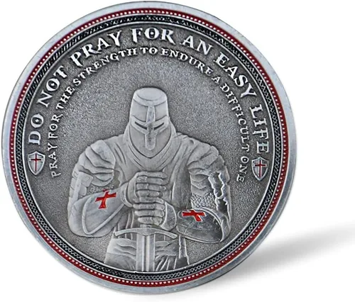 Miniatura 2 de AtSKnSK Moneda de desafío de los caballeros templarios
