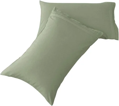 Miniatura 13 de SONORO KATE Juego de fundas de almohada de lujo de microfibra cepillada 1800 ropa de cama - sin arrugas, (gris, 2 fundas de almohada estándar)
