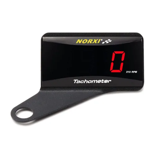 Miniatura 9 de Taquímetro Digital Universal Medidor RPM para Motocicleta y Auto, Impermeable, Electrónico (Azul)