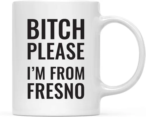 Miniatura 27 de Andaz Press Taza de café de 11 onzas, regalo de broma, Bitch Please I'm from Alabama, paquete de 1, incluye caja de regalo, divertidas ideas