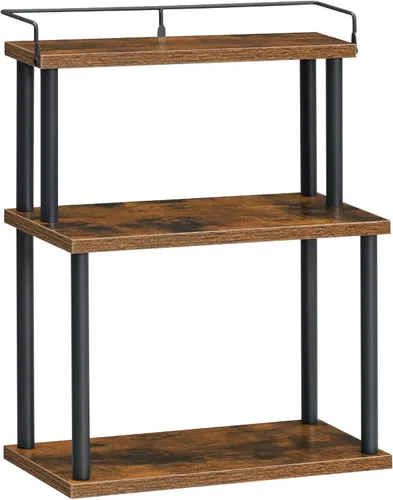 HOOBRO Organizador de encimera de cocina, estante de esquina movible, organizador de almacenamiento de escritorio para encimera, escritorio de