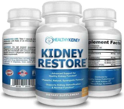 Paquete de 3 unidades de limpieza renal natural para apoyar la función renal y la desintoxicación, fórmula avanzada puede ayudar a mejorar la salud