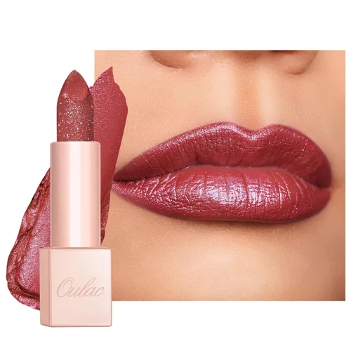 Miniatura 9 de Oulac Lápiz labial hidratante de coral para mujeres Bálsamo labial tintado infundido con ácido hialurónico sódico, maquillaje de labios ligero, PG04