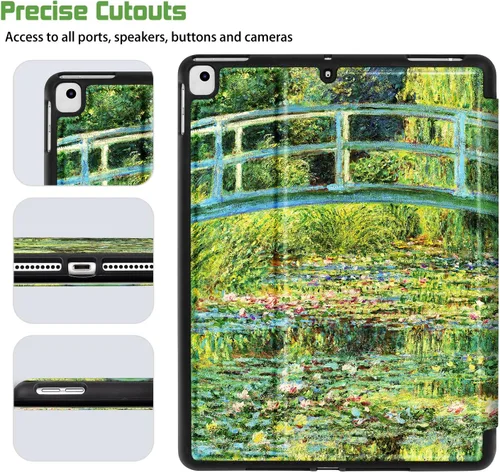 Miniatura 8 de Funda para iPad de 9ª/7ª/8ª generación de 10.2 pulgadas, compatible con iPad Pro de 10.5 pulgadas, funda para iPad Air de 3ª generación de 10.5