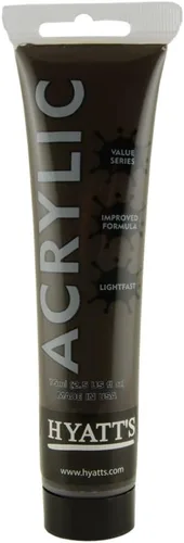Miniatura 127 de Hyatt's Alizarine - Pintura acrílica carmesí Tubo de pintura acrílica de 2.5 fl oz de grado artístico Secado rápido y pintura no tóxica