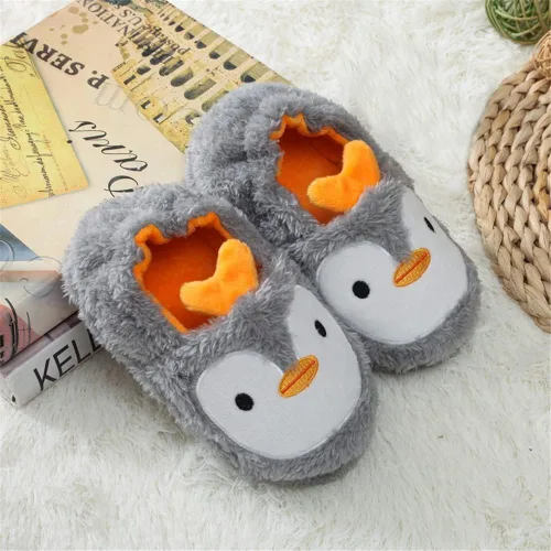 Miniatura 6 de Pantuflas de casa suaves de dibujos animados para bebé niña