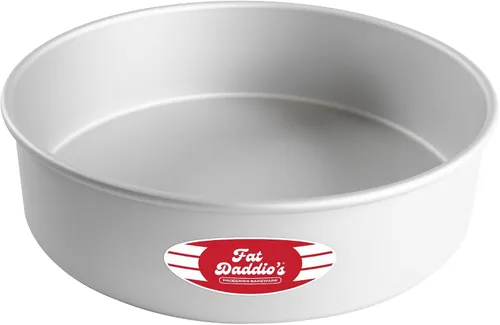 Miniatura 29 de Fat Daddio's PRD-1BOX Moldes Redondos para Pastel Mini Tier de Aluminio Anodizado para Una Caja de Mezcla, Juego de 3, Plateado