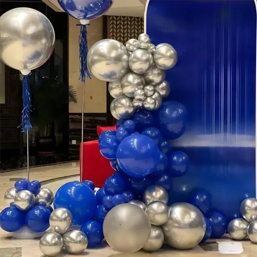 Miniatura 4 de Kit de guirnalda de globos de 130 piezas en rosa pastel y blanco - Globos de látex blancos y rosas de diferentes tamaños de 18/12/10/5 pulgadas
