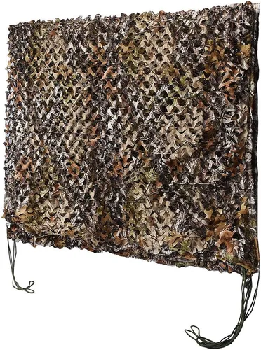 HYOUT Red de camuflaje en rollo a granel, malla de camuflaje para cepos de caza, ghillie, sombrillas, camping, decoración para fiestas militares