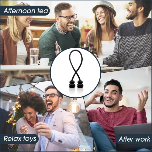 Miniatura 5 de Cuentas Fidget - Cuentas Fidget Antiestrés Spin & Bump - Hechas de aleación de aluminio - para hombres, mujeres y jóvenes jugadores hábiles crea un
