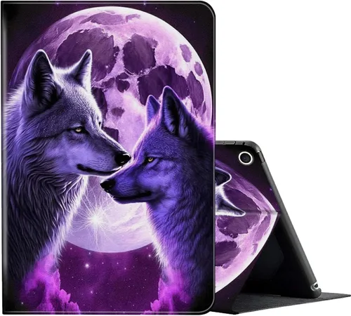 Miniatura 16 de Funda para todas las tabletas Amazon Kindle Fire 7 (9ª/7ª/5ª generación, versión 2019/2017/2015), funda inteligente con soporte deslizante